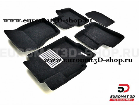 Текстильные 3D коврики Euromat3D Lux в салон для Mitsubishi Lancer 10 (2007-) № EM3D-003606 Текстильные 3D коврики Euromat3D Lux в салон для Mitsubishi Lancer 10 (2007-) № EM3D-003606