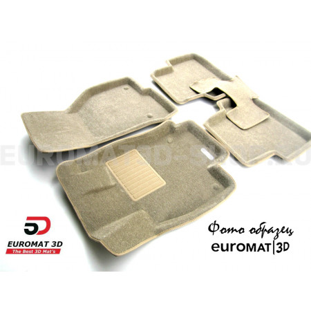 Текстильные 3D коврики Euromat3D Business в салон для Infiniti M (2006-2010) № EMC3D-002809T Бежевые Текстильные 3D коврики Euromat3D Business в салон для Infiniti M (2006-2010) № EMC3D-002809T Бежевые
