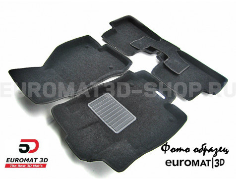 Текстильные 3D коврики Euromat3D Business в салон для Nissan Murano (Z51) (2009-2015) № EMC3D-003704 Текстильные 3D коврики Euromat3D Business в салон для Nissan Murano (Z51) (2009-2015) № EMC3D-003704