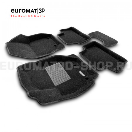Текстильные 3D коврики Euromat3D Business в салон для Volvo XC 60 (2008-2017) № EMC3D-005505 Текстильные 3D коврики Euromat3D Business в салон для Volvo XC 60 (2008-2017) № EMC3D-005505
