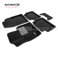 Текстильные 3D коврики Euromat3D Business в салон для Mazda CX-5 (2017-) № EMC3D-003414