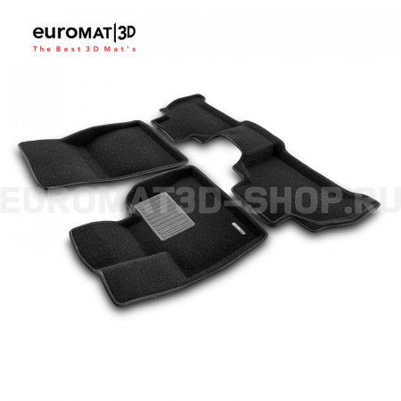 Текстильные 3D коврики Euromat3D Premium в салон для Bmw X5 (G05) (2018-) № EMPR3D-001214