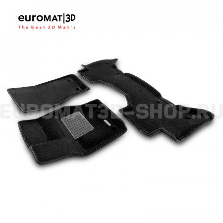 Текстильные 3D коврики Euromat3D Premium в салон для Land Rover Range Rover Vogue L405 (2013-2021) № EMPR3D-003106