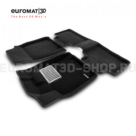 Текстильные 3D коврики Euromat3D Lux в салон для Geely Atlas (2018-2022) № EM3D-001400 Текстильные 3D коврики Euromat3D Lux в салон для Geely Atlas (2018-2022) № EM3D-001400