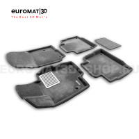Текстильные 3D коврики Euromat3D Lux в салон для Mercedes GLE-Class (W167) (2019-) № EM3D-003509G Серые Текстильные 3D коврики Euromat3D Lux в салон для Mercedes GLE-Class (W167) (2019-) № EM3D-003509G Серые