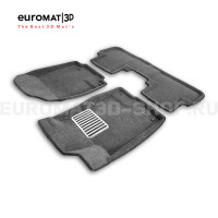 Текстильные 3D коврики Euromat3D Lux в салон для Honda CR-V (2012-2016) № EM3D-002611G Серые Текстильные 3D коврики Euromat3D Lux в салон для Honda CR-V (2012-2016) № EM3D-002611G Серые
