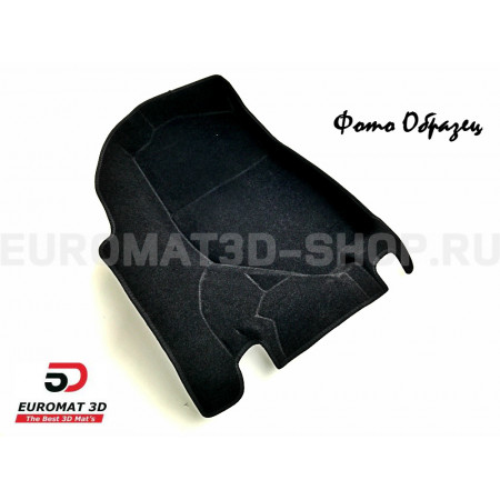 Текстильные 5D коврики с высоким бортом Euromat3D в салон для Kia Rio (2011-2016) № EM5D-002922