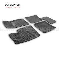 3D коврики Euromat3D EVA в салон для Mercedes Maybach (W222) (2014-2020) № EM3DEVA-003521