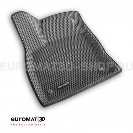 3D коврики Euromat3D EVA в салон для Skoda Octavia A7 (2013-2020) № EM3DEVA-004507G Серые 3D коврики Euromat3D EVA в салон для Skoda Octavia A7 (2013-2020) № EM3DEVA-004507G Серые