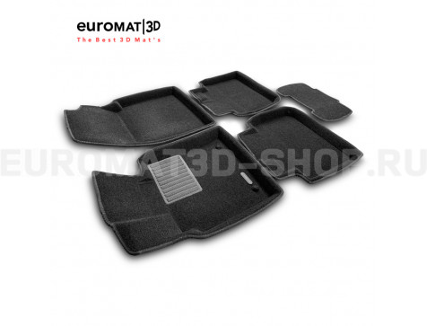 Текстильные 3D коврики Euromat3D Premium в салон для Toyota Avalon (2018-) № EMPR3D-0051XX Текстильные 3D коврики Euromat3D Premium в салон для Toyota Avalon (2018-) № EMPR3D-0051XX