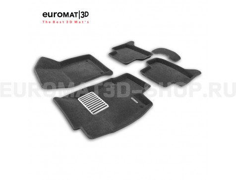 Текстильные 3D коврики Euromat3D Lux в салон для Jetta VS5 (2019-) № EM3D-005451 Текстильные 3D коврики Euromat3D Lux в салон для Jetta VS5 (2019-) № EM3D-005451