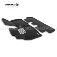 Текстильные 3D коврики Euromat3D Lux в салон для Tesla Model Y (2020-) № EM3D-004902 Текстильные 3D коврики Euromat3D Lux в салон для Tesla Model Y (2020-) № EM3D-004902