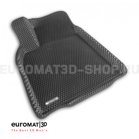 3D коврики Euromat3D EVA в салон для Tesla Model Y (2020-) № EM3DEVA-004902 3D коврики Euromat3D EVA в салон для Tesla Model Y (2020-) № EM3DEVA-004902